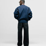 Aviator Denim Jacket - Raw Denim