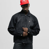 Drill Jacket - Distressed Black