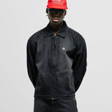 Drill Jacket - Distressed Black