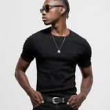 Muscle Fit T-Shirt – Jet Black