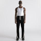 Monoic Track Pant - Black & Latte