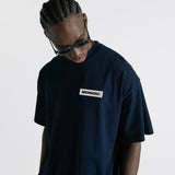 Basic Oversized T-Shirt - Navy Blue