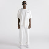 Basic Boxy Fit T-Shirt - Ivory White