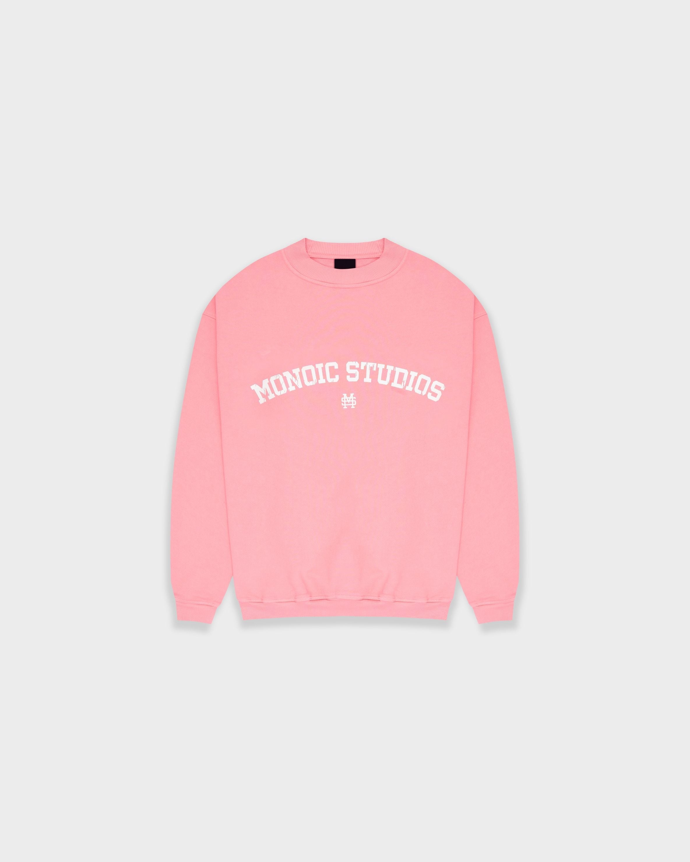 Crewneck Monoic Studios Rosado | Crewnecks Monoic Airways | Monoic Studios