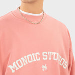 Crewneck Monoic Studios Rosado | Crewnecks Monoic Airways | Monoic Studios