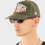 Gorra Fly High Verde Oliva | Gorras Monoic Airways| Monoic Studios