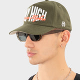 Gorra Fly High Verde Oliva | Gorras Monoic Airways| Monoic Studios