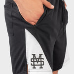 Mesh Shorts Monogram Negro | Shorts Monoic Airways | Monoic Studios
