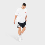 Mesh Shorts Monogram Negro | Shorts Monoic Airways | Monoic Studios