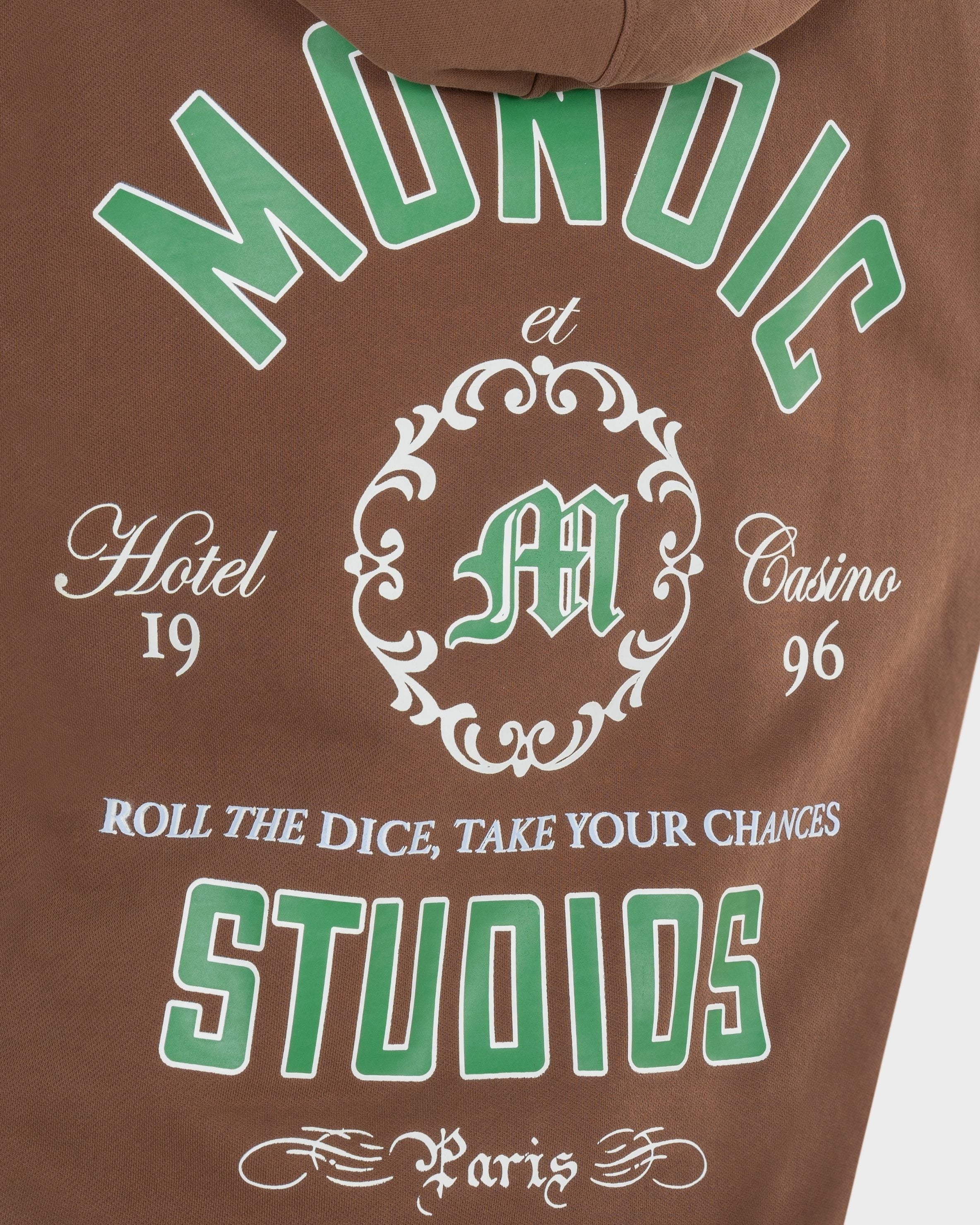 Hoodie Roll The Dice Cafe | Hoodies Hotel & Casino | Monoic Studios