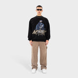 Crewneck World Negro | Crewnecks Monoic Airways | Monoic Studios