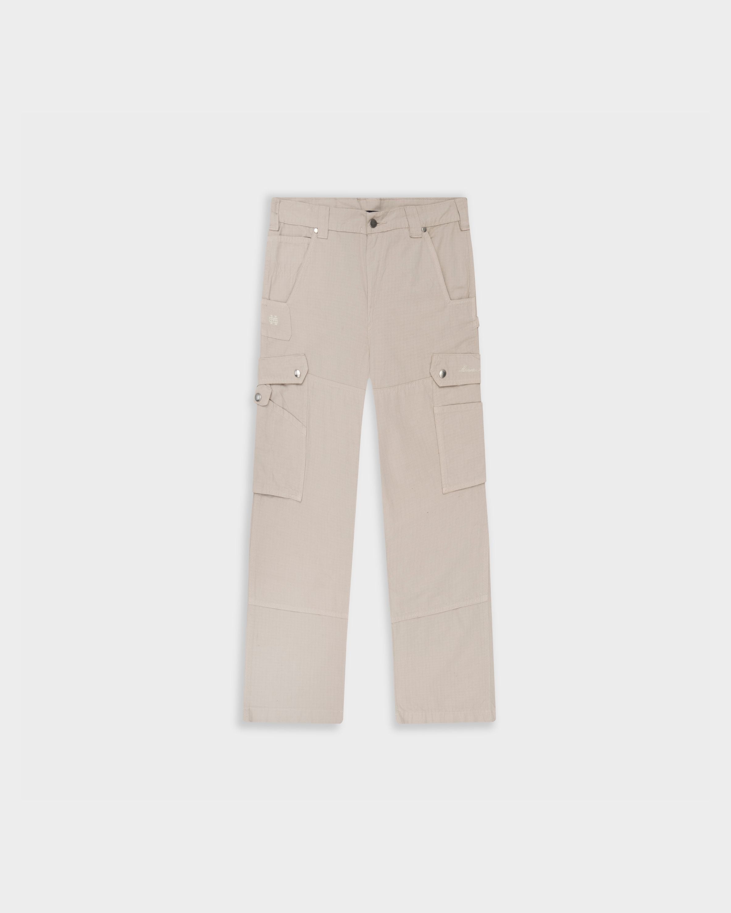 Cargo Pant Crema | Pantalones | Monoic Studios