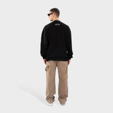 Crewneck World Negro | Crewnecks Monoic Airways | Monoic Studios