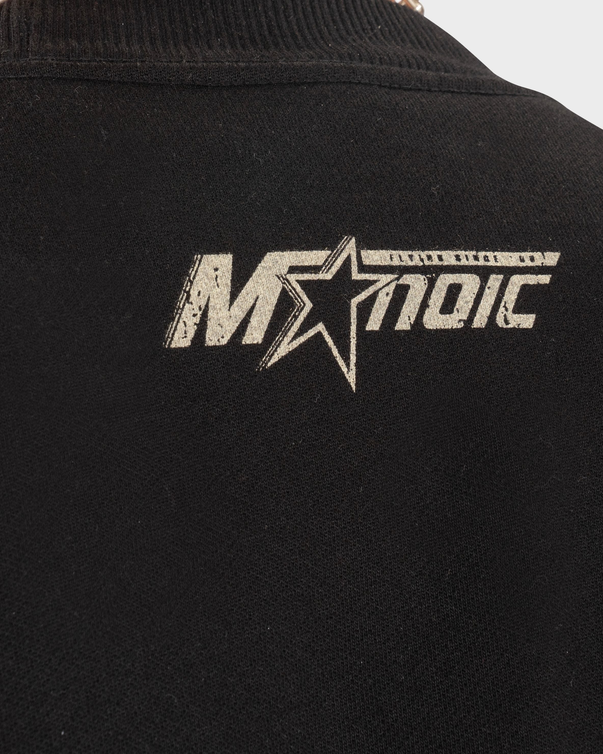 Crewneck World Negro | Crewnecks Monoic Airways | Monoic Studios