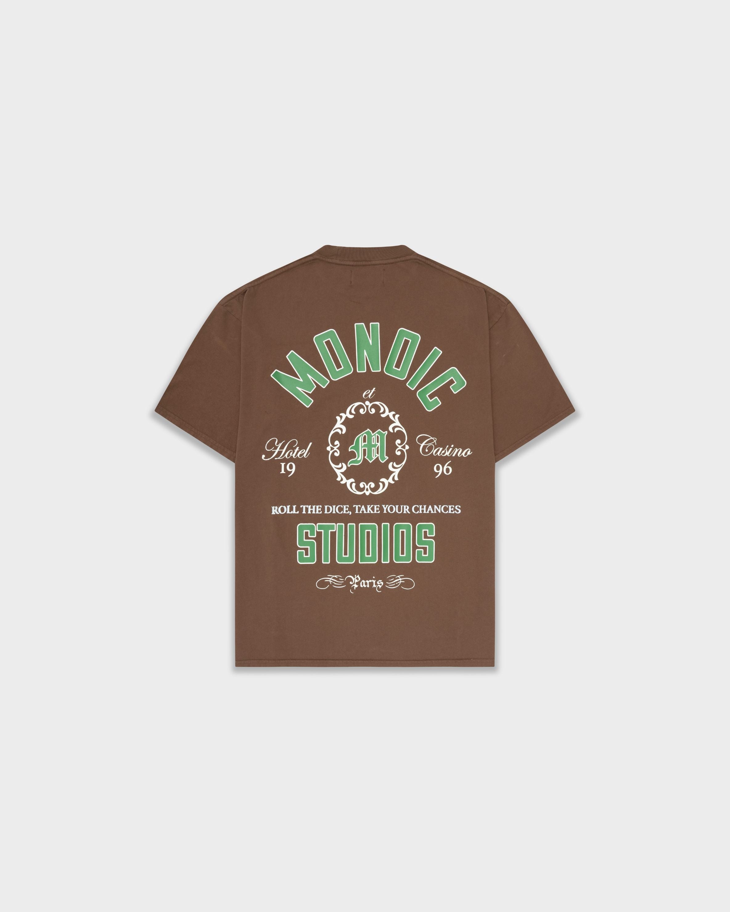 Camiseta Roll The Dice Cafe | Camisetas Hotel y Casino | Monoic Studios