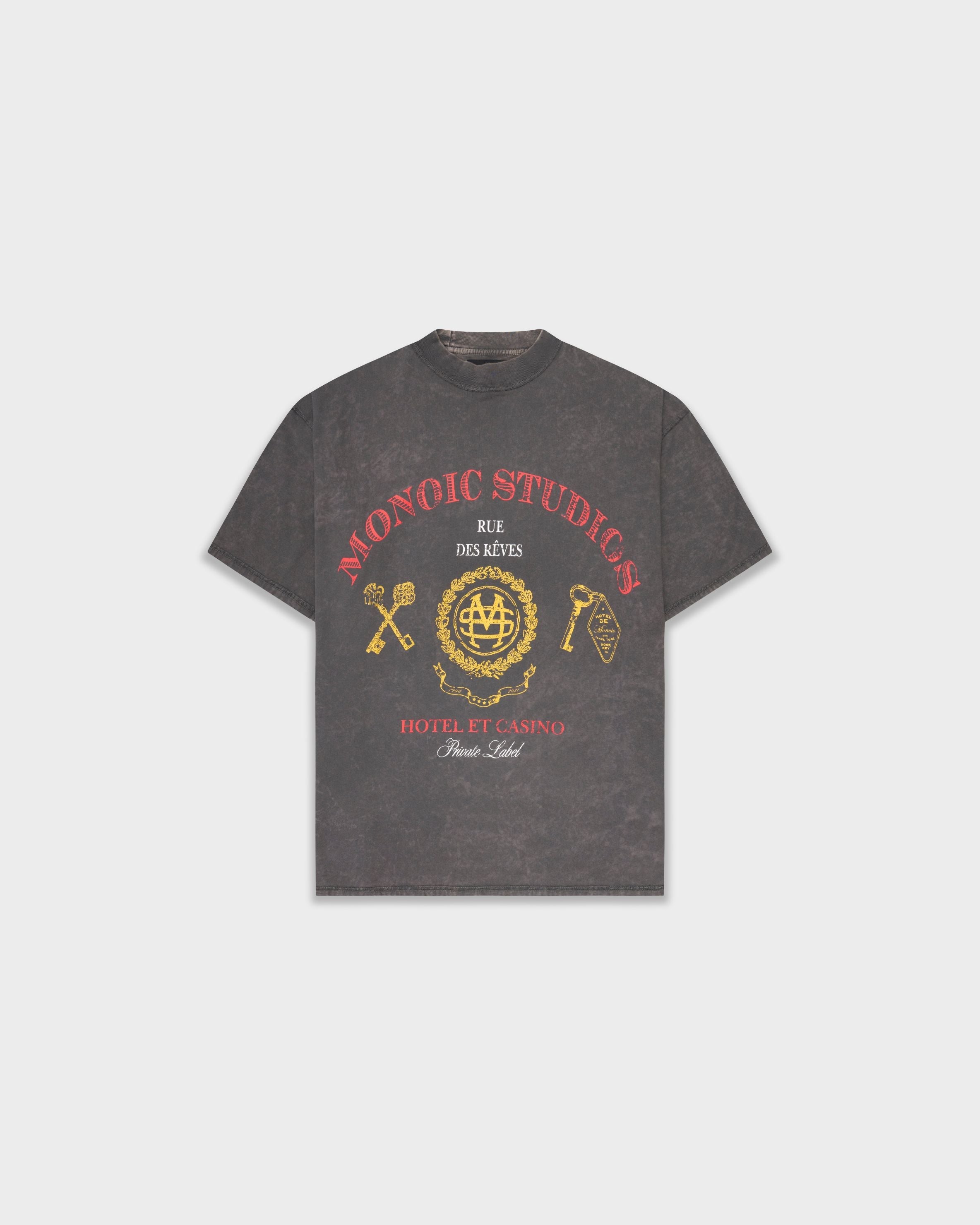 Camiseta Keys Gris | Camisetas Hotel y Casino | Monoic Studios